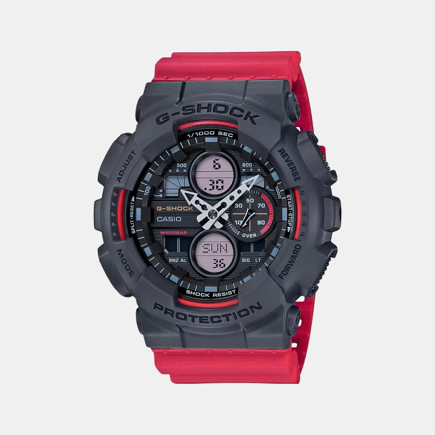 G-Shock Men Quartz Black Dial Analog-Digital Resin Watch G978