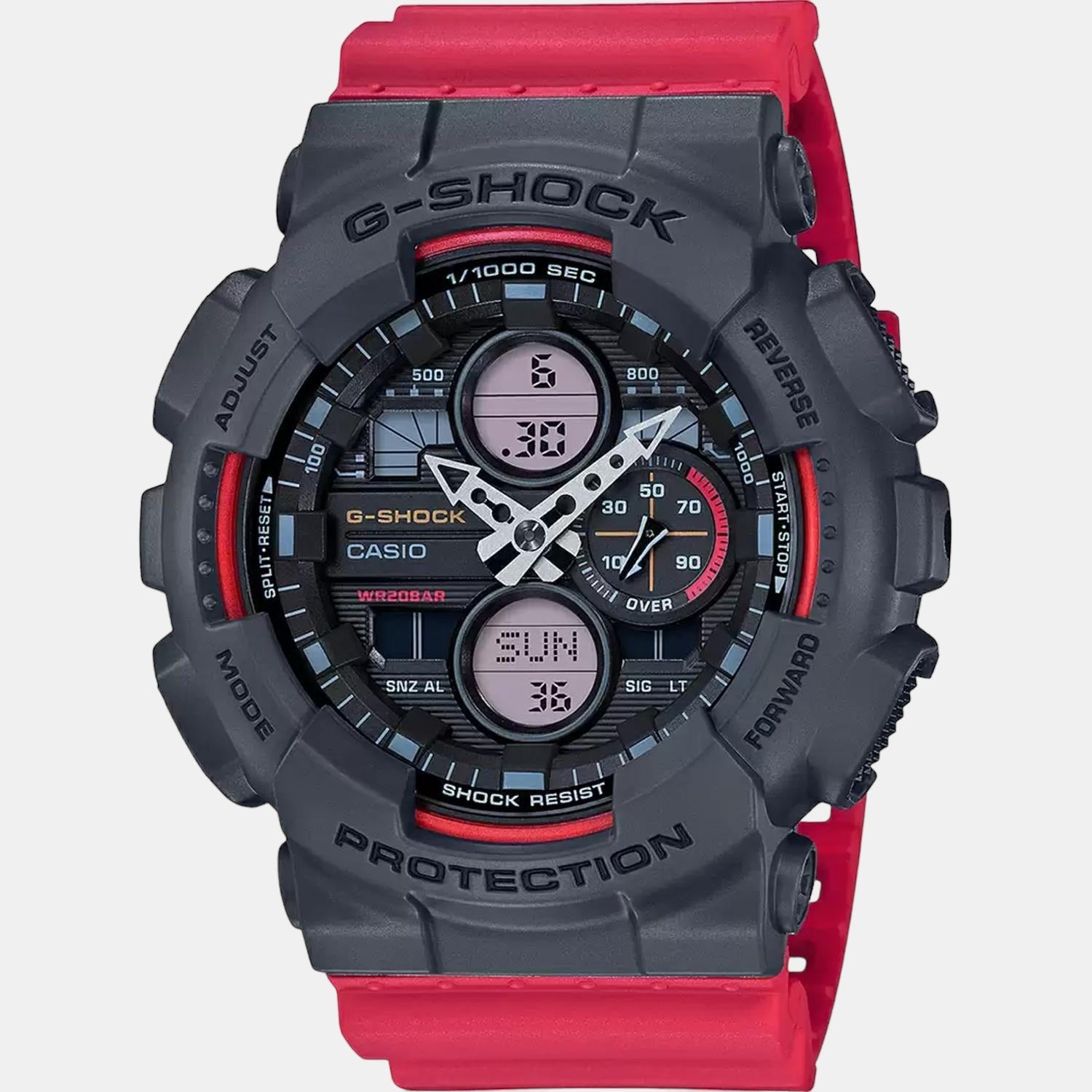 G-Shock Men Quartz Black Dial Analog-Digital Resin Watch G978