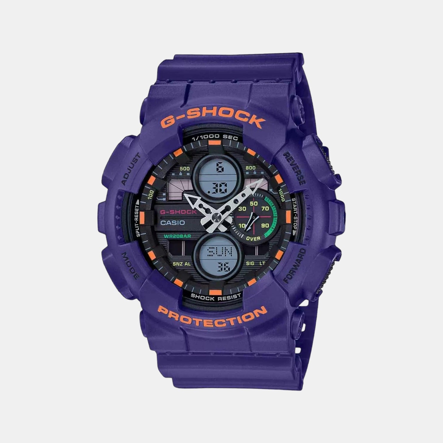 G-Shock Men Quartz Black Dial Analog-Digital Resin Watch G979