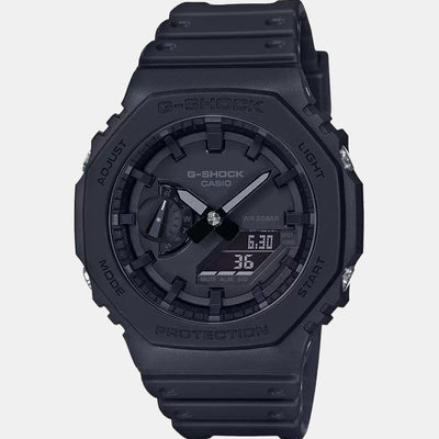 G-Shock Men Quartz Black Dial Digital Resin Watch G987