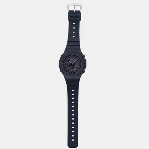 G-Shock Men Quartz Black Dial Digital Resin Watch G987