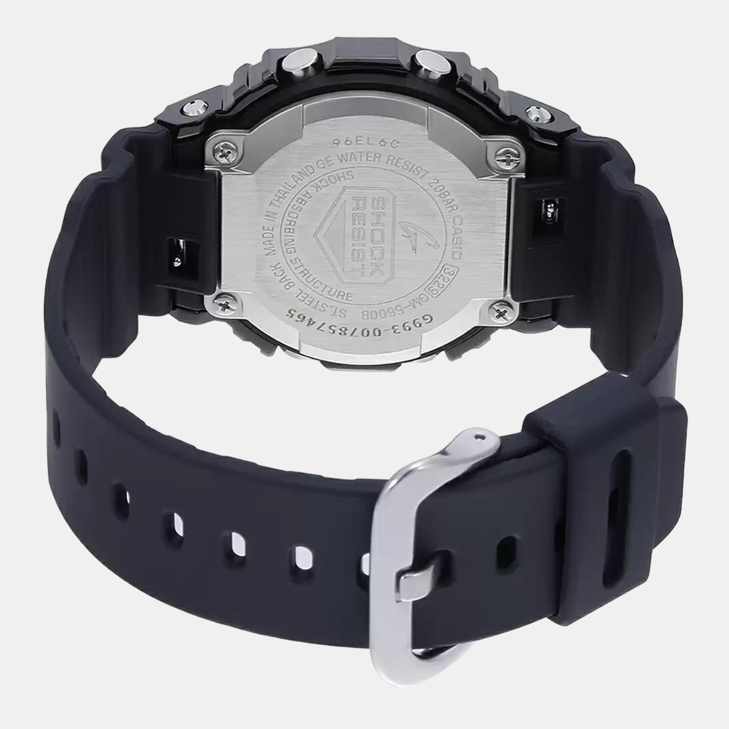G-Shock Men Quartz Black Dial Digital Resin Watch G993