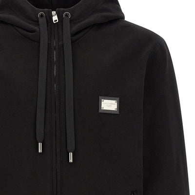 Dolce & Gabbana Logo Plaque Hoodie
