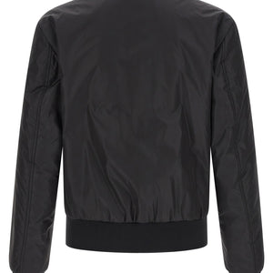 Dolce & Gabbana Logo Plaque Bomber Jacket