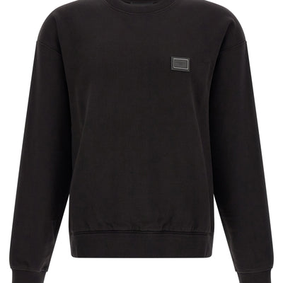 Dolce & Gabbana Logo Plaque Sweatshirt