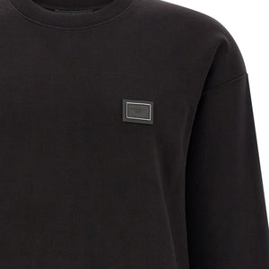 Dolce & Gabbana Logo Plaque Sweatshirt