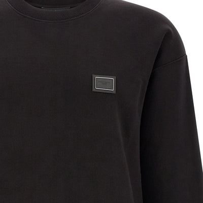 Dolce & Gabbana Logo Plaque Sweatshirt