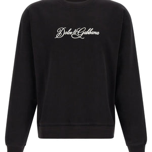 Dolce & Gabbana Logo Embroidery Sweatshirt