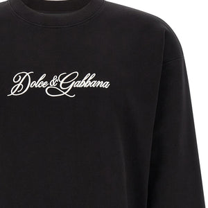 Dolce & Gabbana Logo Embroidery Sweatshirt