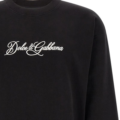 Dolce & Gabbana Logo Embroidery Sweatshirt