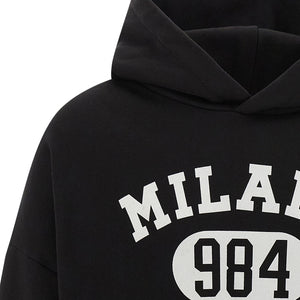 Dolce & Gabbana Flocked Print Hoodie