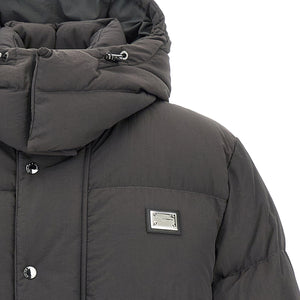 Dolce & Gabbana Logo Patch Down Jacket