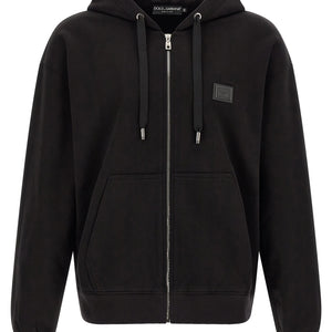 Dolce & Gabbana Logo Plaque Hoodie