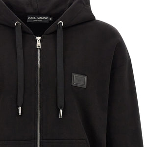Dolce & Gabbana Logo Plaque Hoodie
