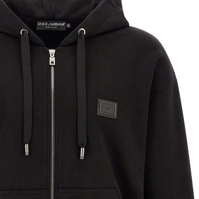 Dolce & Gabbana Logo Plaque Hoodie