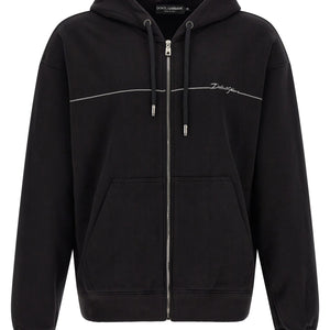 Dolce & Gabbana Logo Embroidery Hoodie