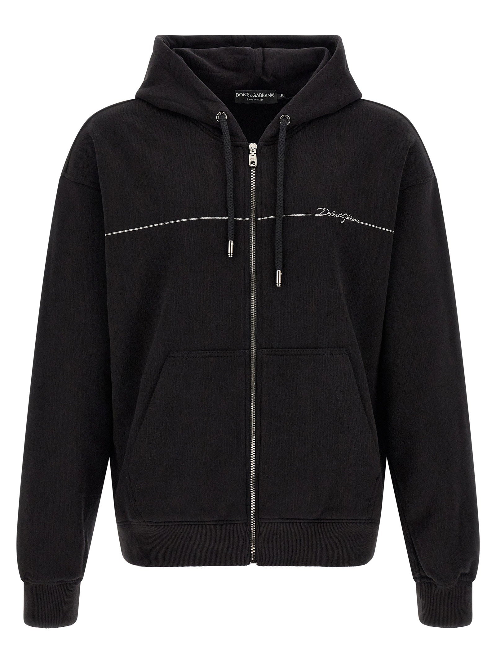 Dolce & Gabbana Logo Embroidery Hoodie
