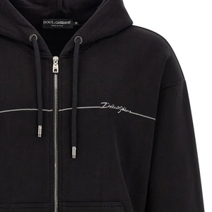 Dolce & Gabbana Logo Embroidery Hoodie