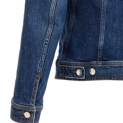 Dolce & Gabbana Denim Jacket With Used Effect