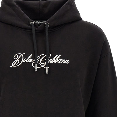 Dolce & Gabbana Logo Embroidery Hoodie