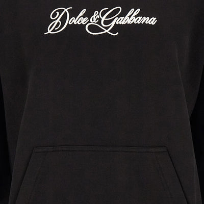 Dolce & Gabbana Logo Embroidery Hoodie