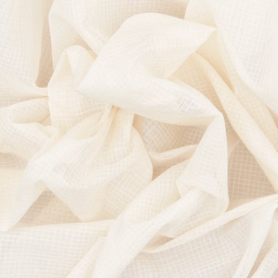 White Handloom Gadwal Cotton Saree With Contrast Border-White