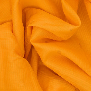 Sandal Handloom Gadwal SICO Saree With Checks & Contrast Border-Sandal