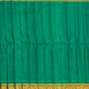 Red Handloom Gadwal SICO Saree With Annam Motifs -Red