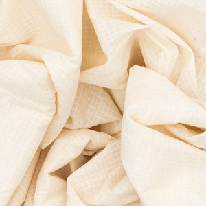 White Handloom Gadwal Silk Cotton Saree With Red Border-White