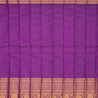 Bubble gum Pink Handloom Gadwal Silk Saree With Checks-BubbleGum Pink