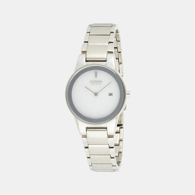 Axiom Women Quartz Silver Dial Analog Stainless Steel Watch GA1050-51A