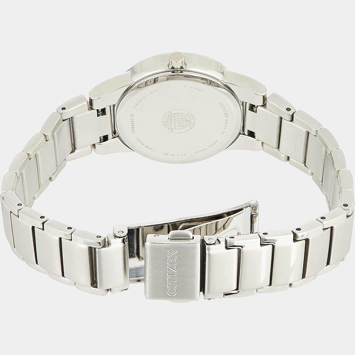 Axiom Women Quartz Silver Dial Analog Stainless Steel Watch GA1050-51A