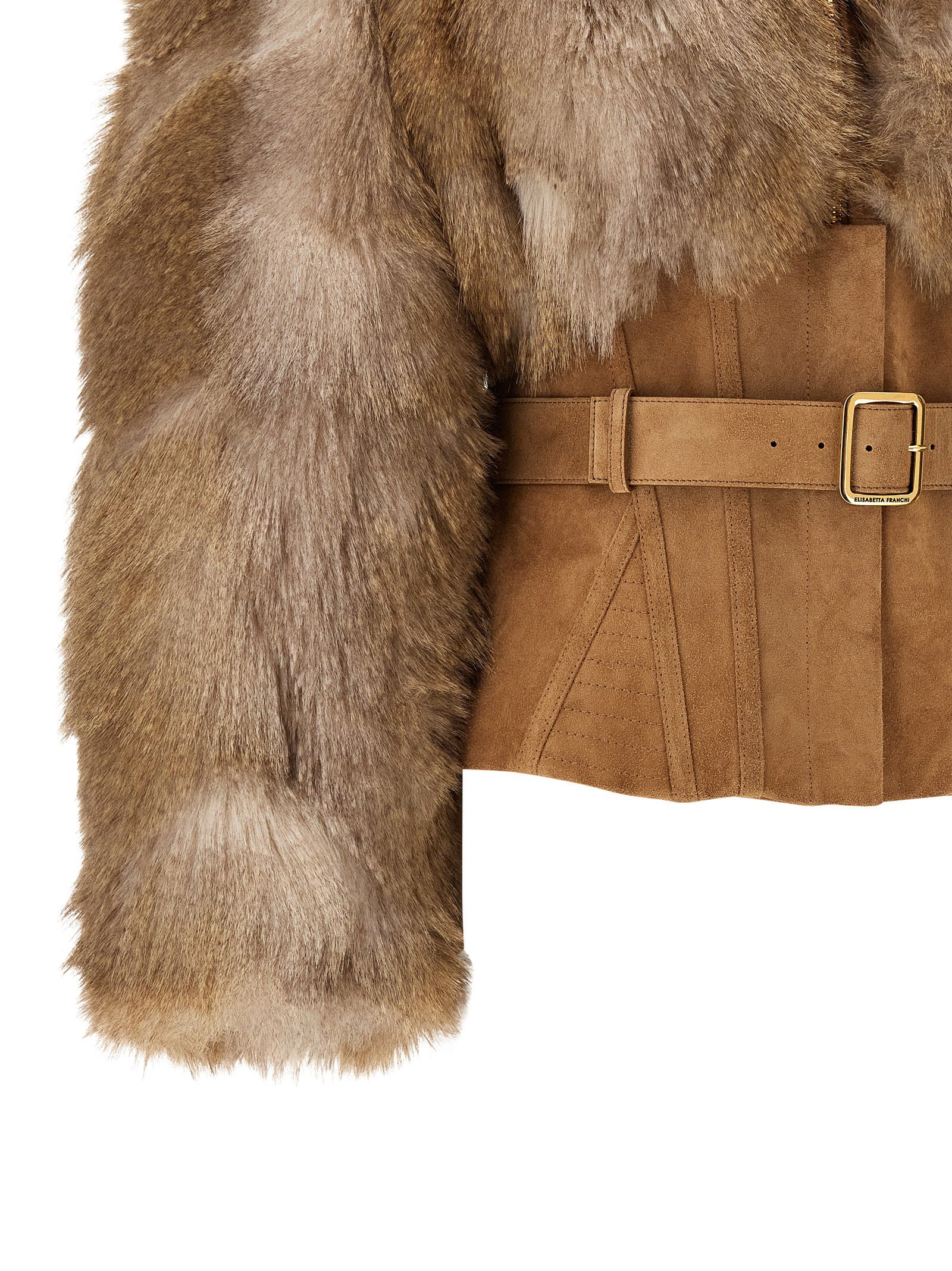 Elisabetta Franchi Bustier And Belted Jacket