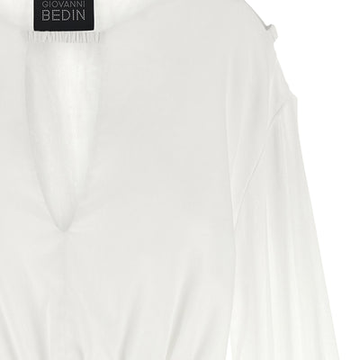 Giovanni Bedin Cotton Muslin Dress