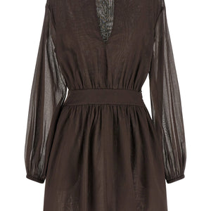 Giovanni Bedin Cotton Muslin Dress