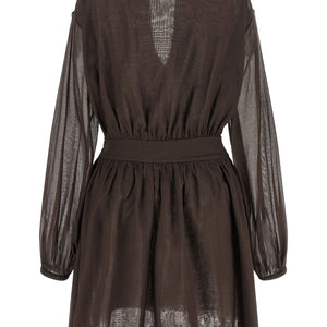 Giovanni Bedin Cotton Muslin Dress