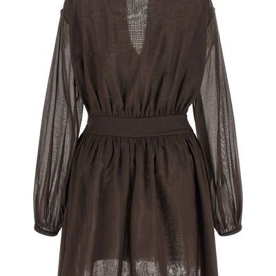 Giovanni Bedin Cotton Muslin Dress