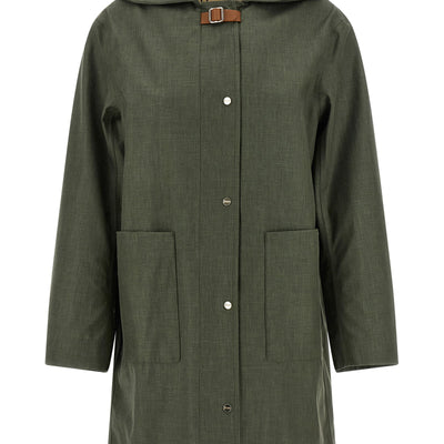 Herno Linen Raincoat