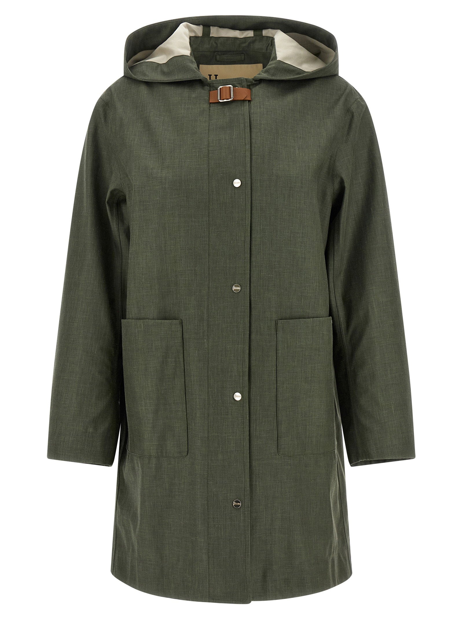 Herno Linen Raincoat