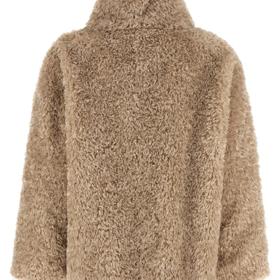 Herno Curled Shearling Effect Coat