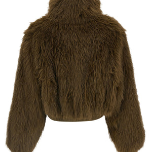Fabiana Filippi Bi-material Short Jacket