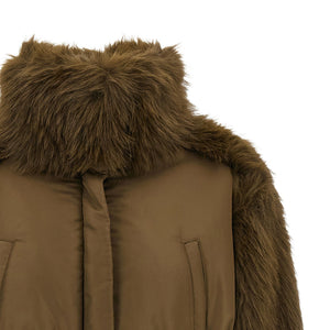 Fabiana Filippi Bi-material Short Jacket