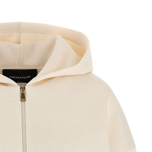 Fabiana Filippi Scuba Cashmere Hoodie