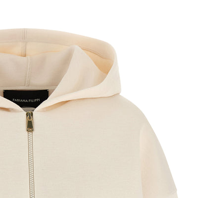 Fabiana Filippi Scuba Cashmere Hoodie