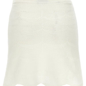 Tom Ford Crochet Mini Skirt