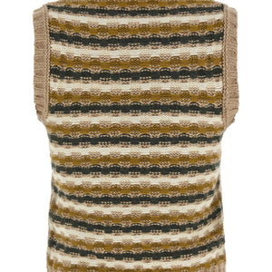 Marni Shetland Acquard Knit Vest