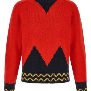 Marni Geometric Intarsia Sweater