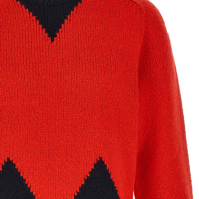 Marni Geometric Intarsia Sweater