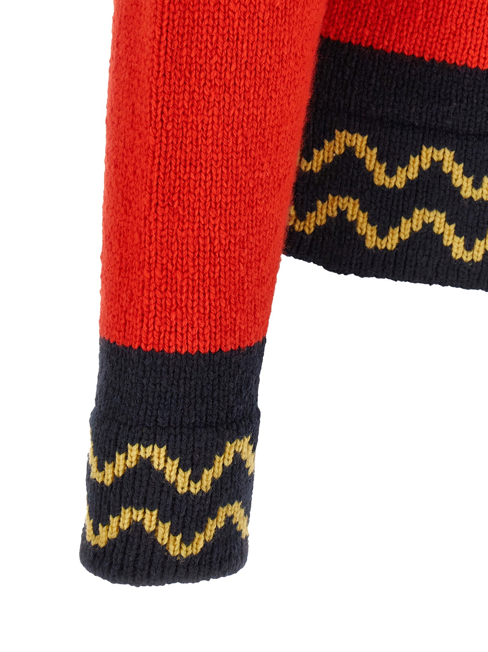 Marni Geometric Intarsia Sweater