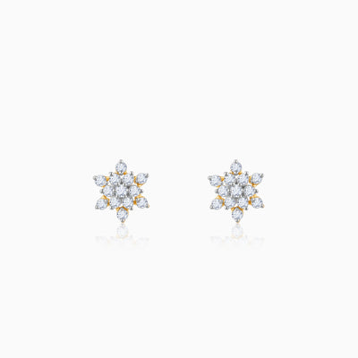 Gold Empress Spark Diamond Earrings